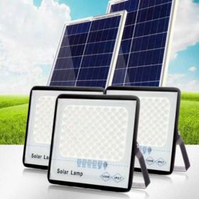 Đèn pha năng lượng mặt trời 100W Đèn pha năng lượng mặt trời 100W